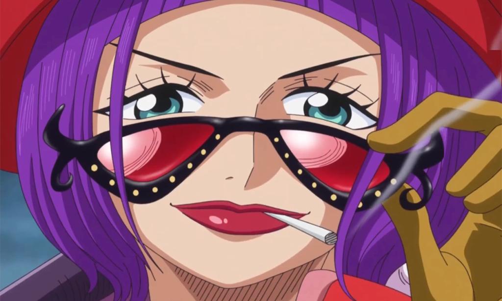 Belo Betty smoking in One Piece