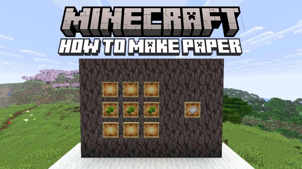 How to Make Paper in Minecraft