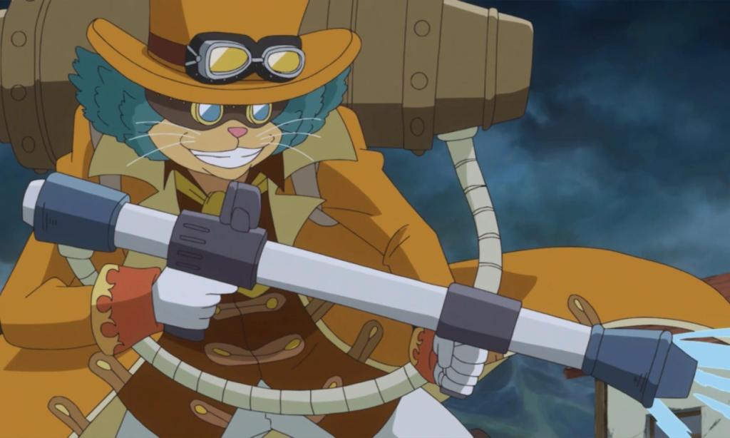 Lindbergh shooting in One Piece