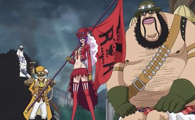 Commanders of Revolutionary Army in One Piece