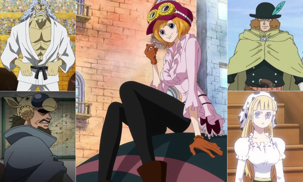 Revolutionary Army officers in One Piece