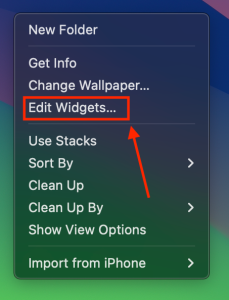 How to Add Widgets to Your Mac Desktop on macOS Sonoma | Beebom