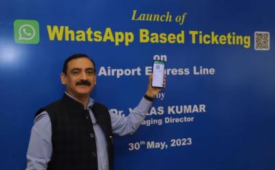 DMRC introduces WhatsApp-based ticketing service