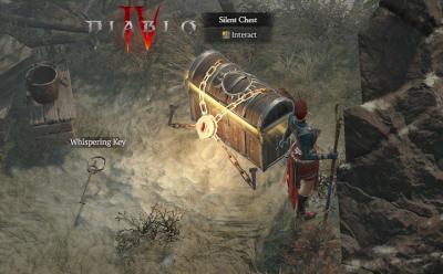 image of silent chest and whispering key in diablo 4