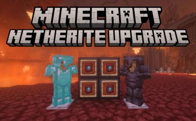 netherite upgrade smithing template minecraft