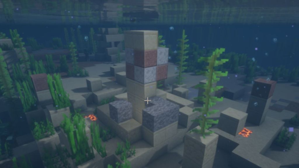 Find Brick Items in Minecraft World from Archaeology