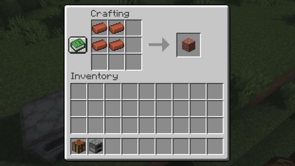 How to Make Bricks in Minecraft using Brick Item
