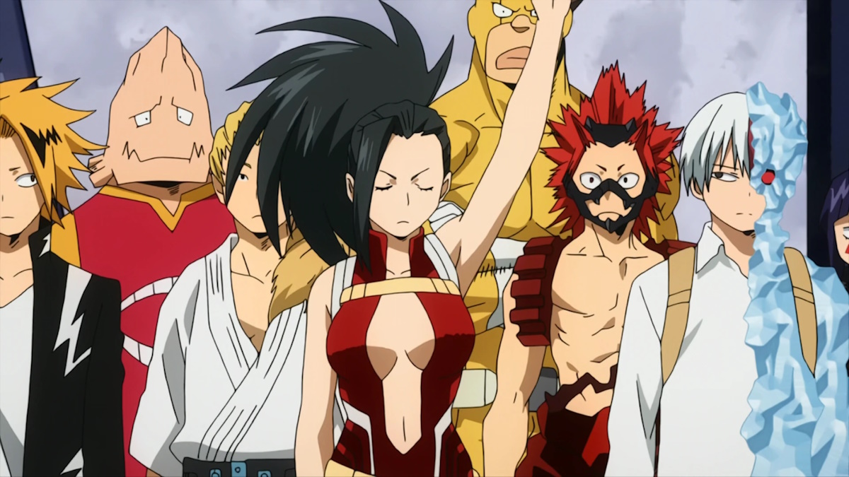 Momo answers All Might's question
