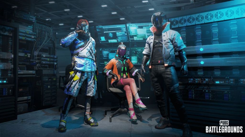 Character skins from PUBG