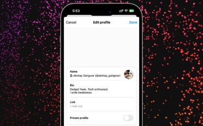 how to change username on threads