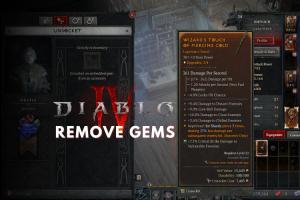 How to Remove Gems from Weapons & Gear in Diablo 4