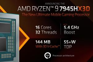AMD Ryzen 9 7945HX3D Benchmarks Leaked; Here Are the Details!