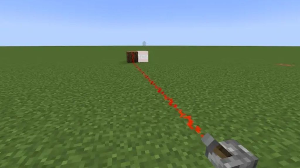 Activate TNT Using Redstone Signal