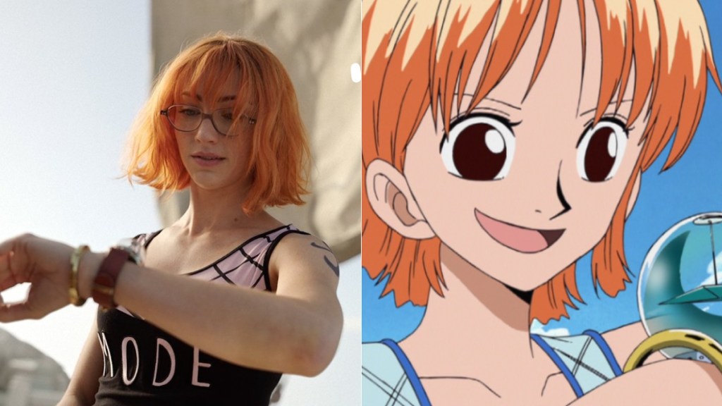 Emily Rudd as Nami in One Piece live-action season 2