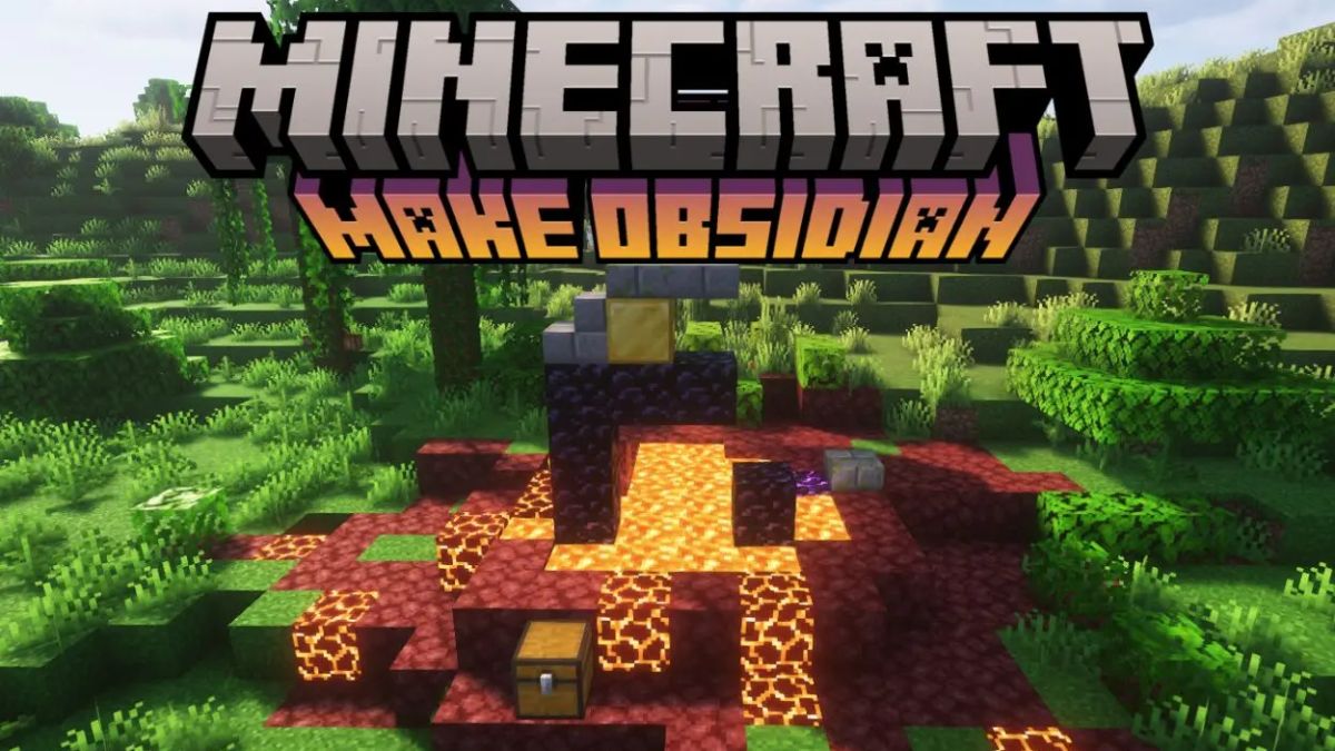 How To Make Obsidian in Minecraft