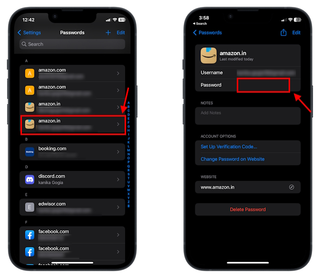 How to Find and Manage Saved Passwords on iPhone | Beebom