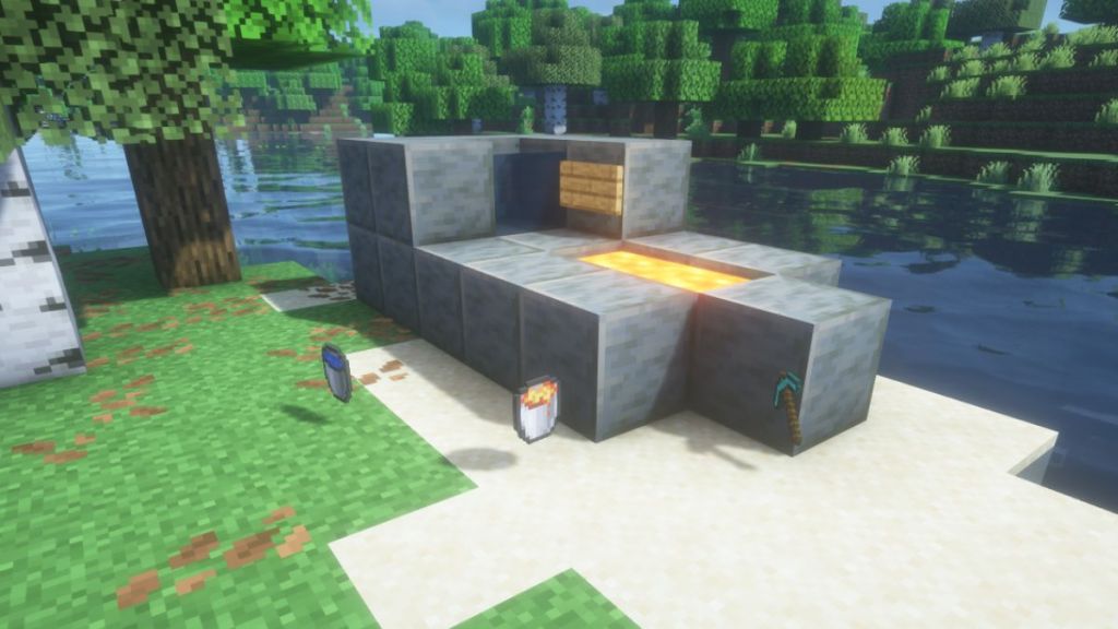 Items required to make obsidian in Minecraft
