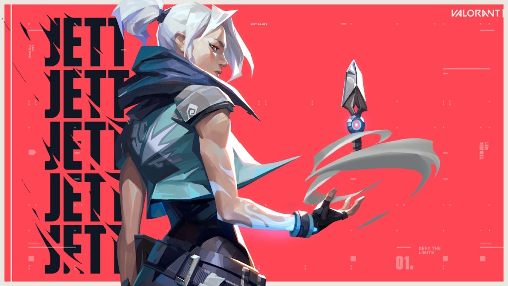 Jett in Valorant