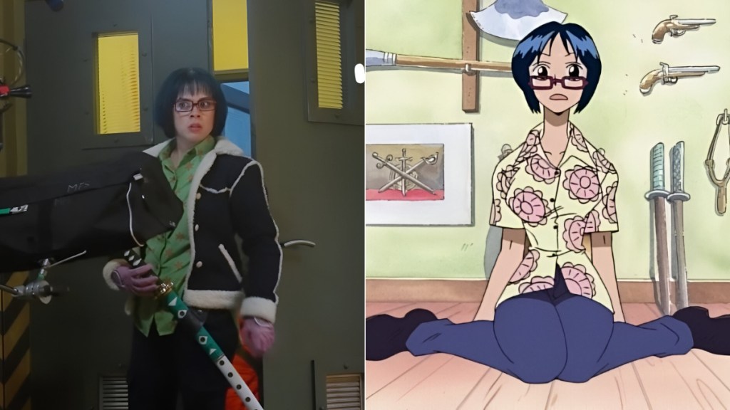 Julia Rehwald as Tashigi in One Piece live-action season 2