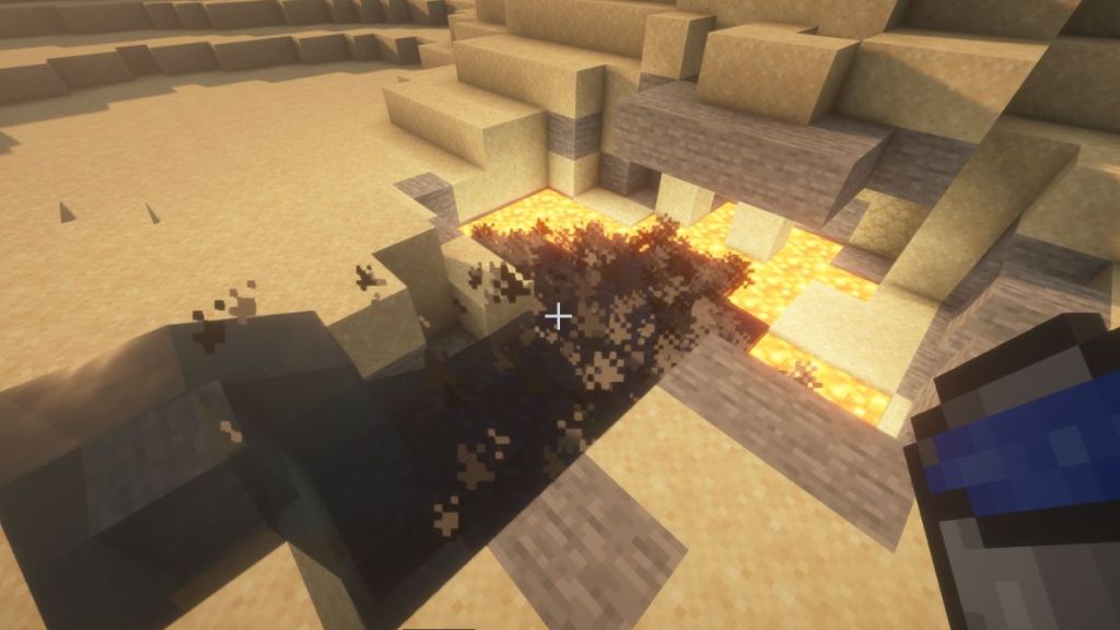 Make Obsidian in Minecraft with Water and Lava