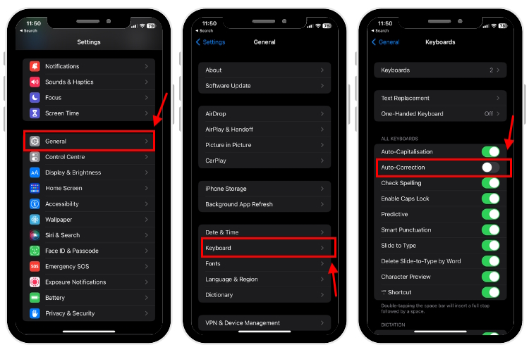 How to Turn off Autocorrect on iPhone and Android Beebom