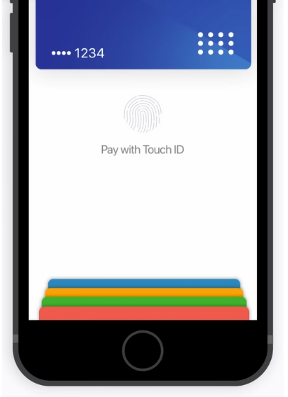 Use Apple Pay on iPhones with Touch ID