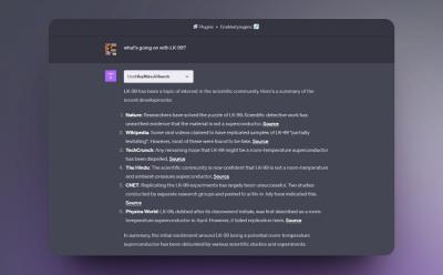 Connect ChatGPT to the Internet