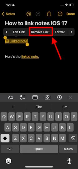 How to Link Apple Notes on iPhone in iOS 17 | Beebom
