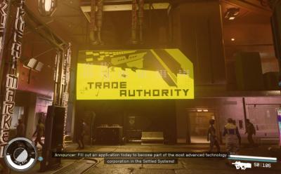 Trade Authority locations starfield