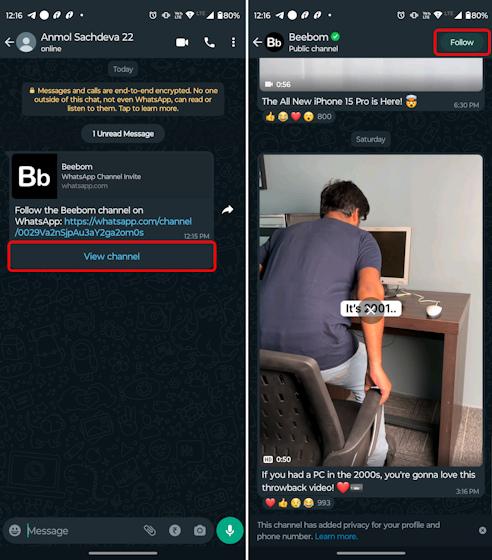 What Are WhatsApp Channels and How to Join Them | Beebom