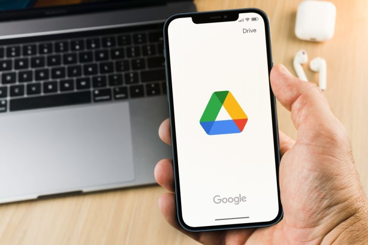 Google Drive lock files feature