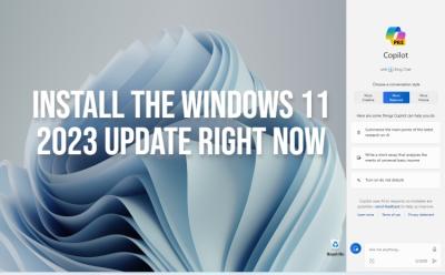 install the windows 11 2023 update