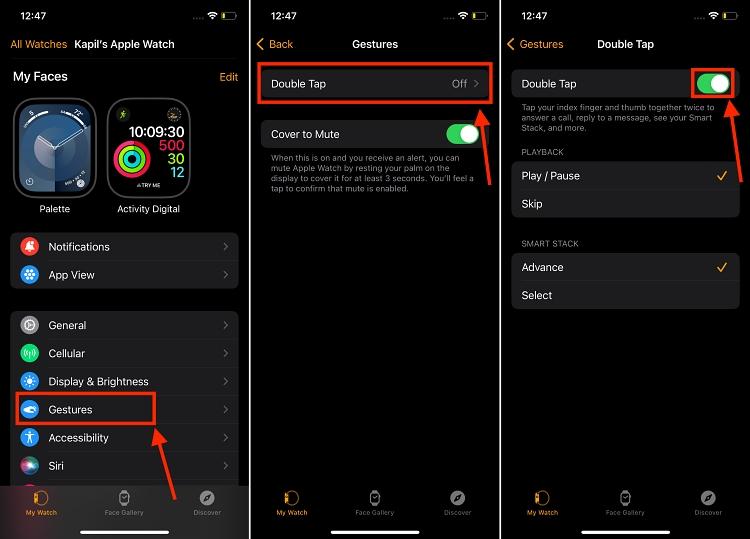 How to Use Double Tap on Apple Watch Series 9 and Ultra 2 | Beebom