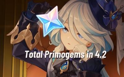 Genshin Impact 4.2 Total Primogems