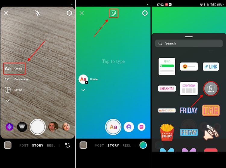 how-to-change-background-color-on-instagram-story-beebom