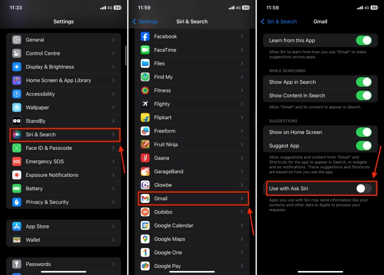 How to remove an app from Siri recommendations