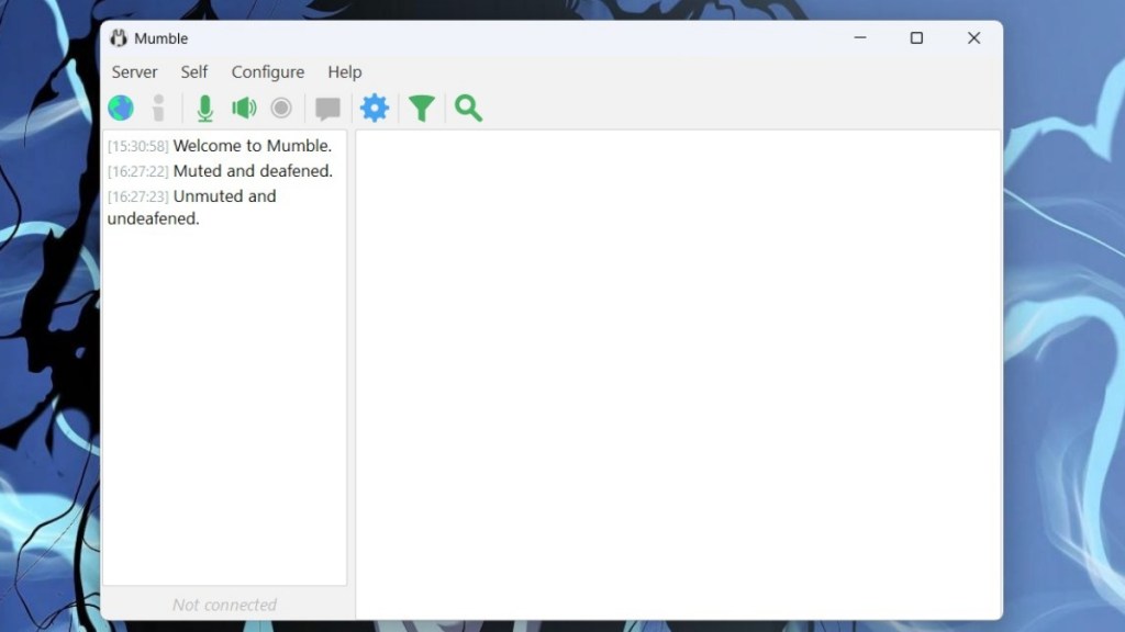 Mumble Discord Alternative Screenshot