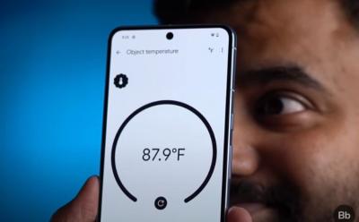 Pixel 8 Pro temperature sensor