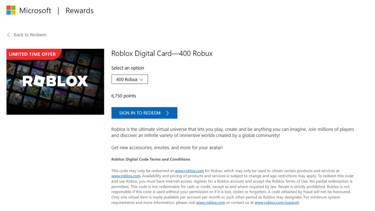 How To Get Free Robux In Roblox 2026 Beebom Roblox Digital Card 