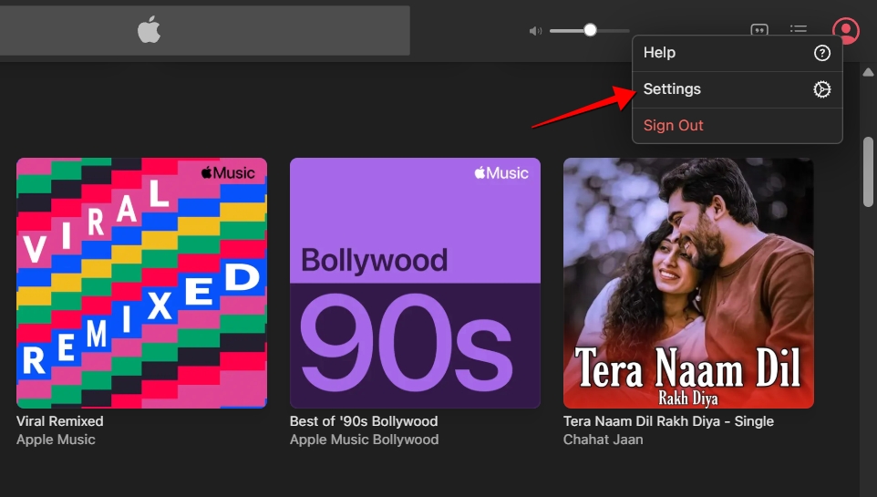 screenshot demonstrating the process of canceling Apple Music subscription on its website