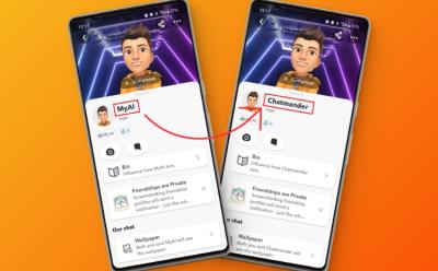 Change Snapchat AI Name