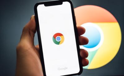 iPhone chrome move address bar bottom