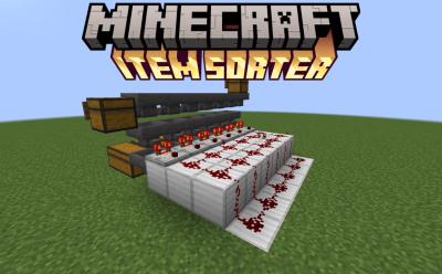 Item sorter in Minecraft