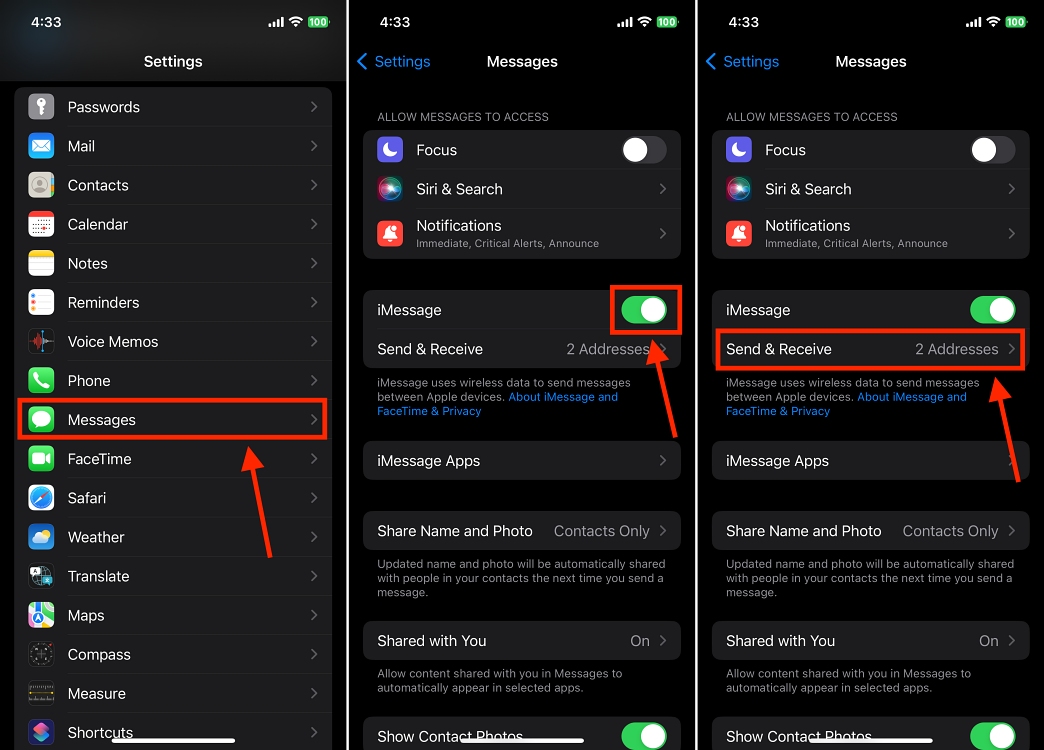 How to Enable iMessage on iPhone, iPad, and Mac Beebom