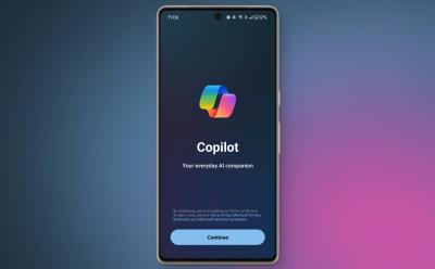 Microsoft Copilot Android App Interface