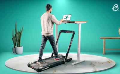 Walking and working to participate in the Step Up challenge