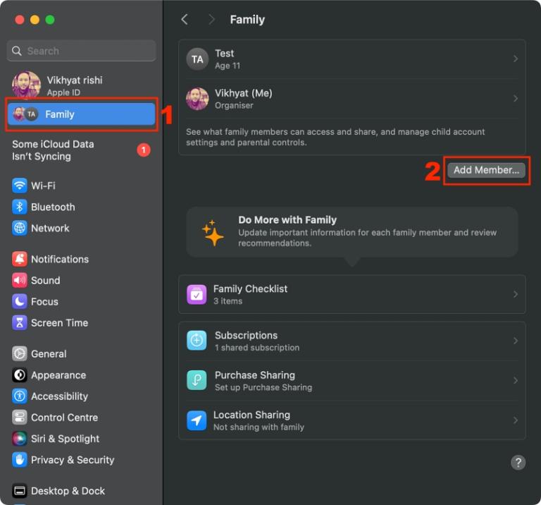 how to create new apple id for child