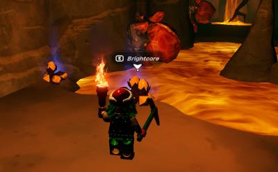 Brightcore in LEGO Fortnite