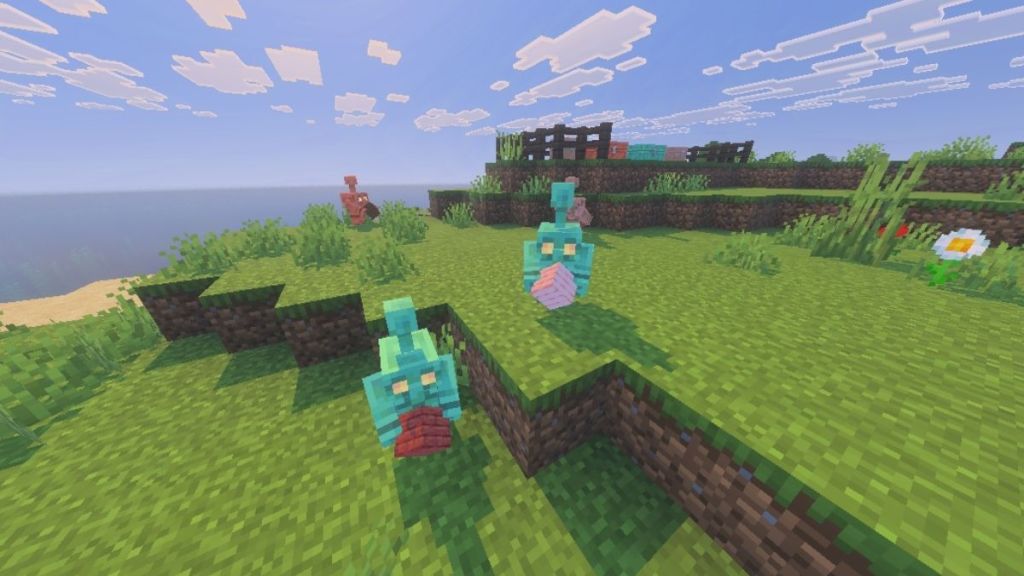 Copper Golems in Minecraft