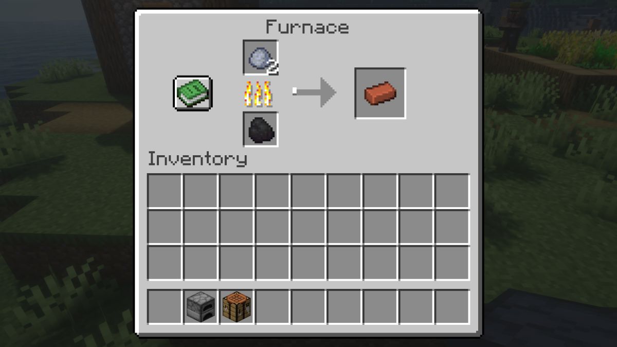 Make Bricks in Minecraft using clay
